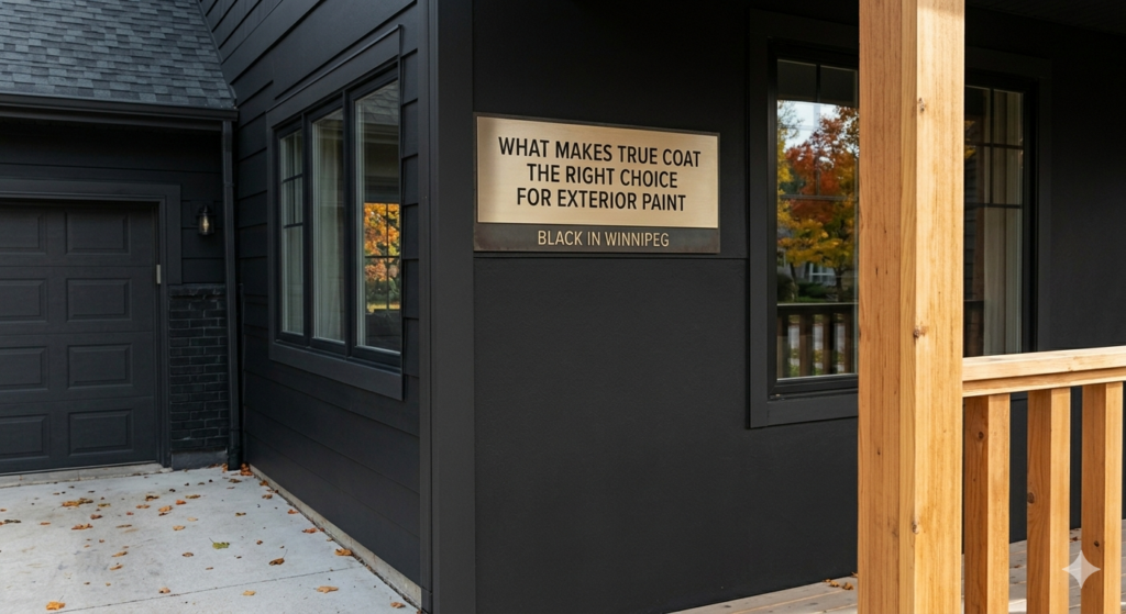 Exterior Paint Black