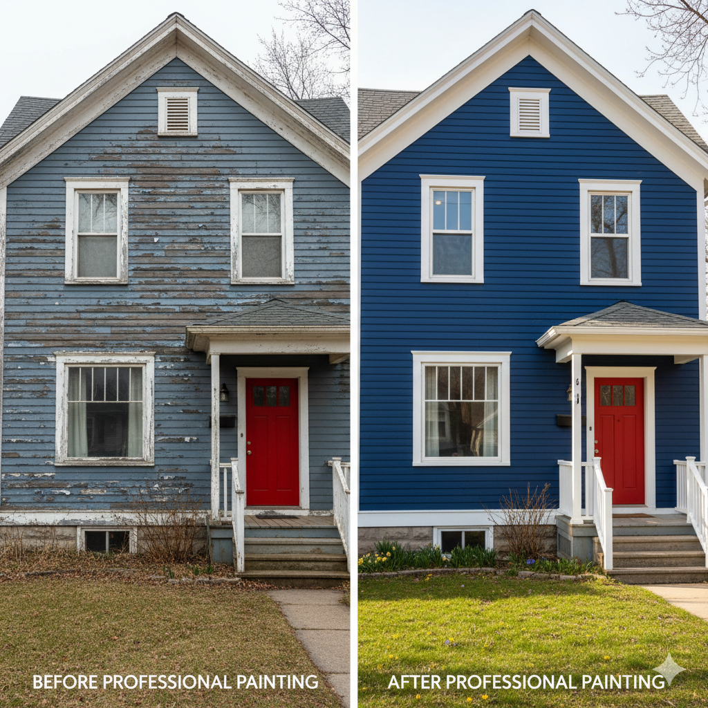 What Are the Steps for Professional Exterior Painting?