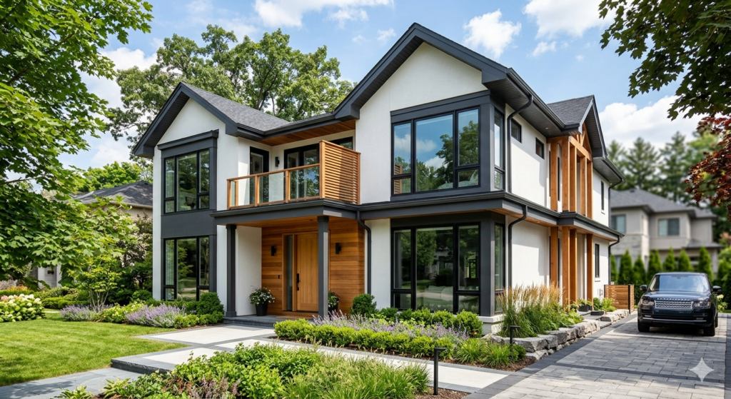 Exterior paint for house