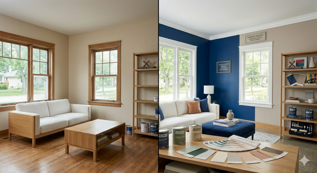 Most Popular Paint Color for Interiors