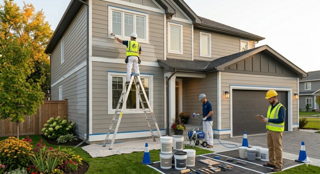 How to Find the Best Exterior Painting Contractor Near Me in Winnipeg