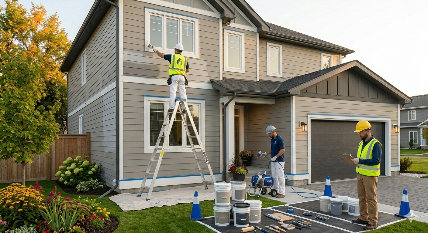How to Find the Best Exterior Painting Contractor Near Me in Winnipeg