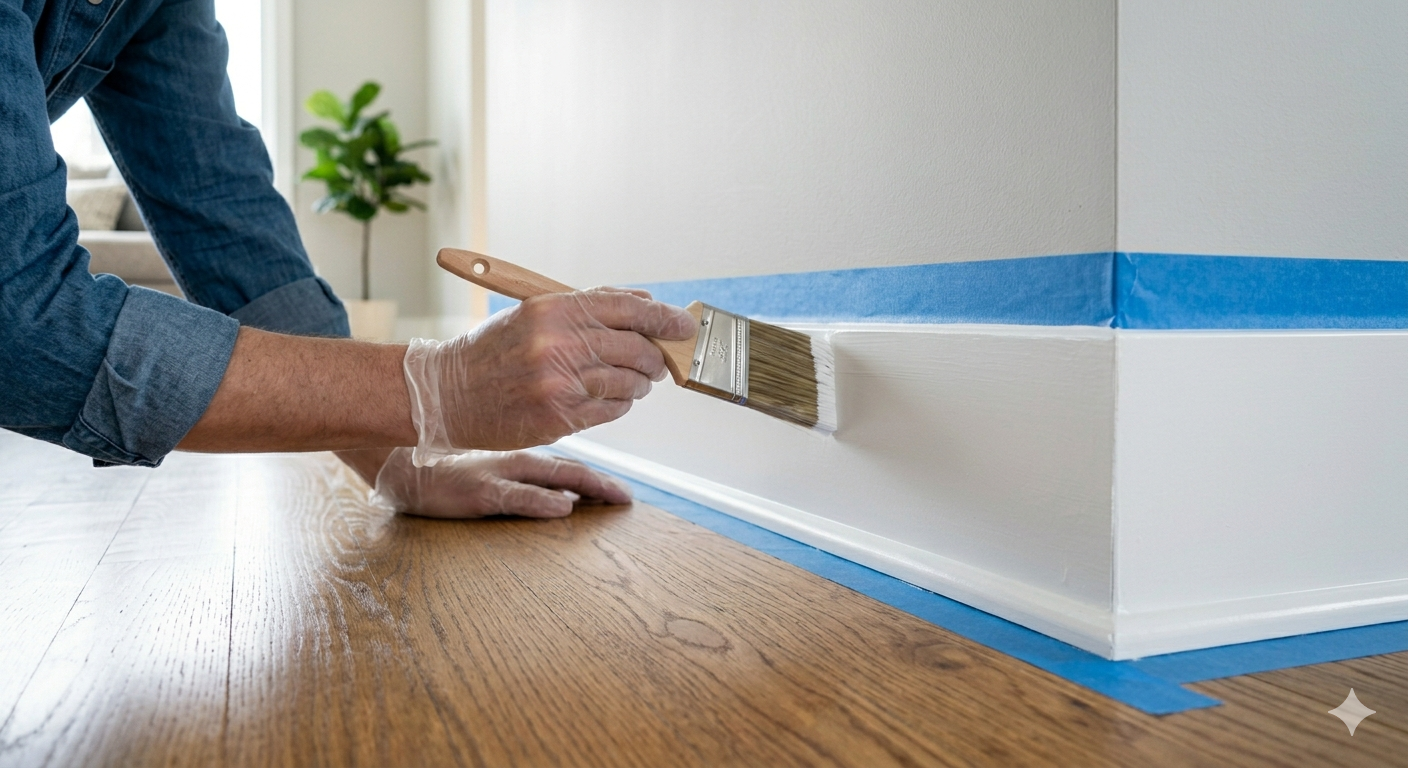 How Do You Get a Flawless Finish When Painting Baseboards