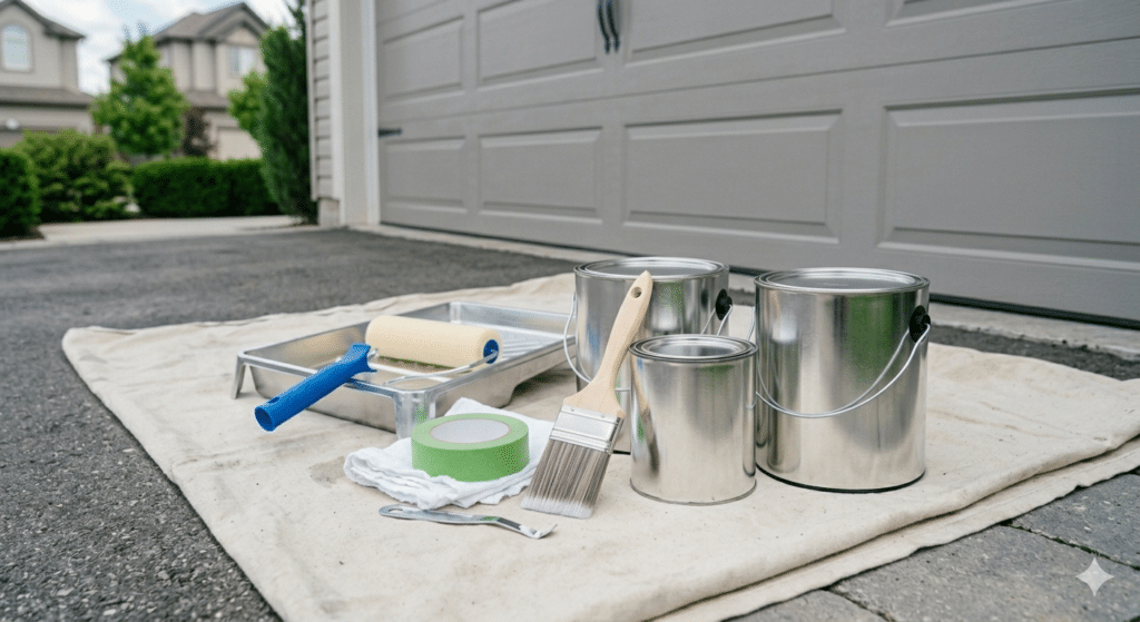 How Do You Paint a Garage Door the Right Way?
