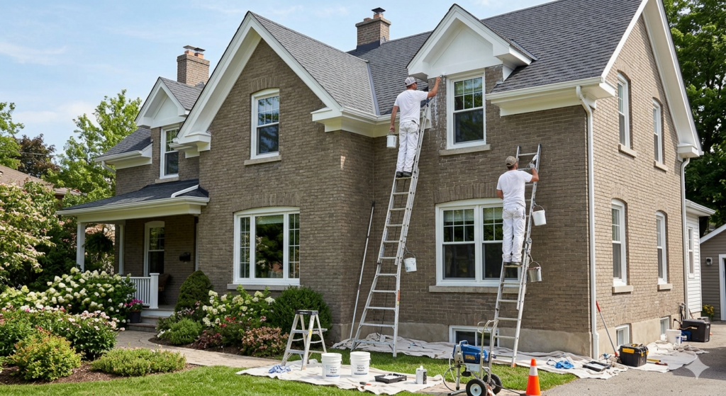 What Do Exterior Painting Companies Near Me Actually Do