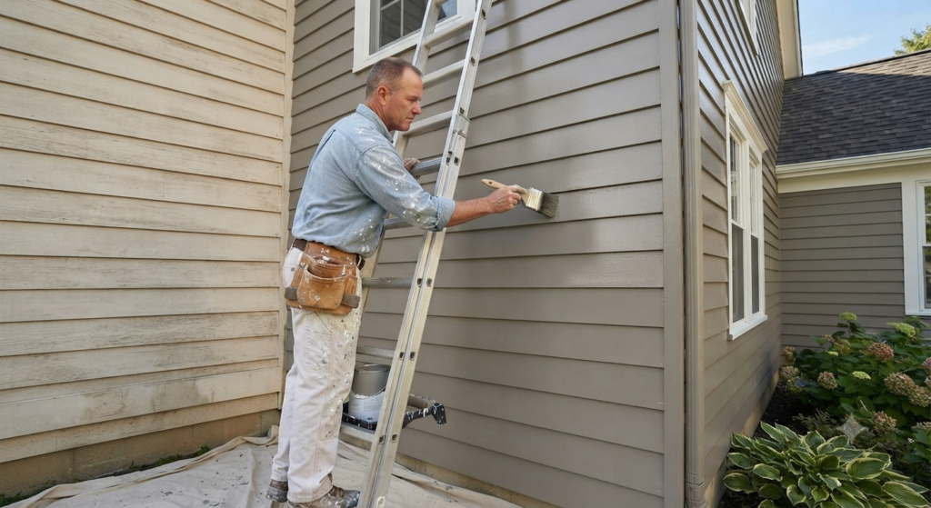 Exterior Paint House