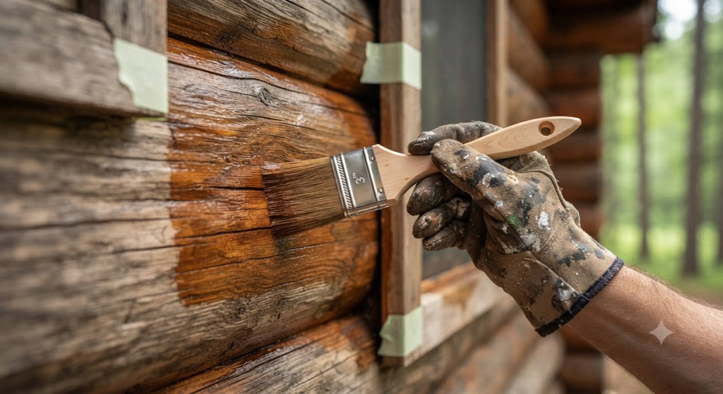 How to Paint Cabin Exterior Surfaces