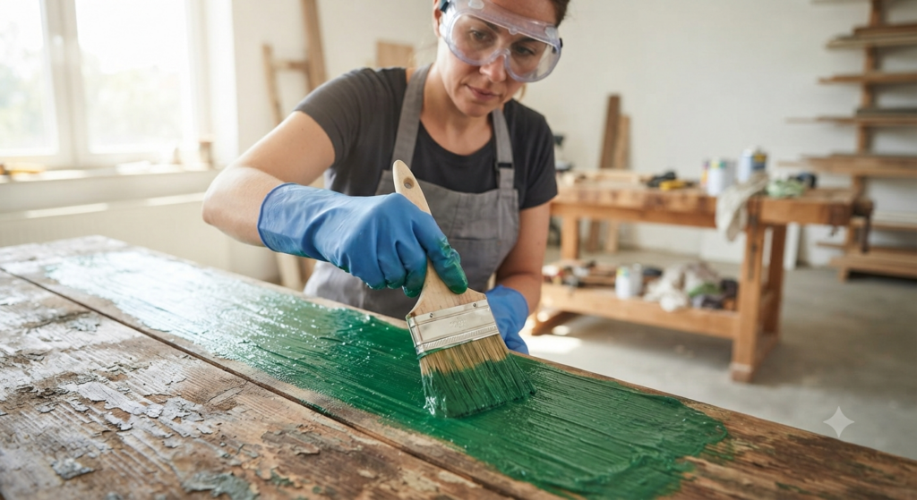How to Use Paint Stripper Safely and Effectively