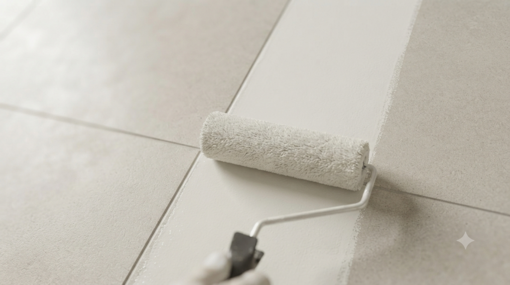 Painting Bathroom Tile
