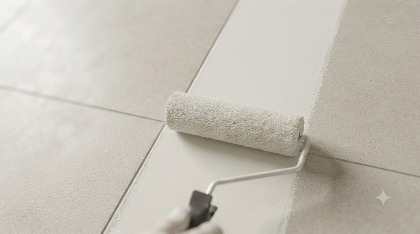Painting Bathroom Tile